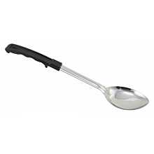 Winco BHOP-11 11" Solid Basting Spoon With Stop Hook Bakelite Handle