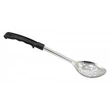Winco BHPP-15 15" Perforated Basting Spoon With Stop Hook Bakelite Handle