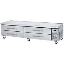 Blue Air BACB96M-HC 96" Refrigerated Chef Base with 4 Drawers - 21 Cu. Ft.