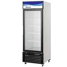 Blue Air BKGM14-HC 24" White Swing Glass Door Merchandiser Refrigerator - 14 Cu. Ft.