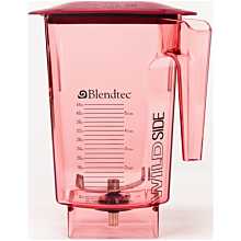 Blendtec 40-637-62 Commercial WildSide Blender Jar with Hard Lid, Red