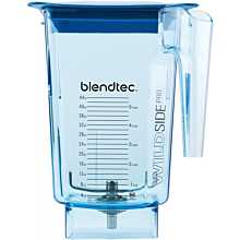 Blendtec 40-645-01 Commercial WildSide Blender Jar with Hard Lid, Blue