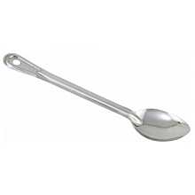 Winco BSON-11 11" Solid Stainless Steel Basting Spoon
