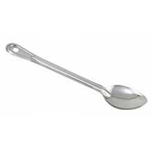 Winco BSOT-13 13" Standard Duty Solid Stainless Steel Basting Spoon