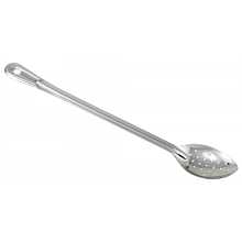 Winco BSPN-18 18" Stainless Steel Perforated Basting Spoon