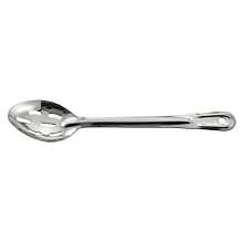Winco BSST-11H 11" Stainless Steel Slotted Basting Spoon