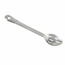 Winco BSST-13 13" Standard Duty Slotted Stainless Steel Basting Spoon