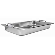 Winco C-2080B 8 Qt. Get-A-Grip Oblong Chafer with Pan Handles