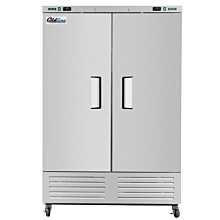 Coldline C-2RF 54" Two Solid Door Dual Temperature Commercial Reach-In Refrigerator, Freezer Combo - Stainless Steel