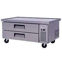 Migali C-CB52-60-HC 60" Chef Base Refrigerated Equipment Stand, 2 Drawer