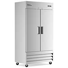 Coldline C35R 40 inch Solid Double Door Commercial Reach-In Refrigerator, Stainless Steel