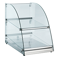 Glass Food Display Case Non-Refrigerated