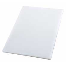 Winco CBH-1218 White Plastic Cutting Board