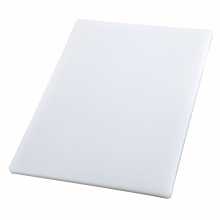 Winco CBH-1520 White Plastic Cutting Board