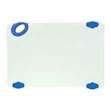 Winco CBN-1218BU Blue StatikBoard Cutting Board with Hook