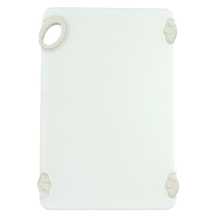 Winco CBN-1218WT White StatikBoard Cutting Board with Hook