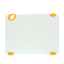 Winco CBN-1520YL Yellow StatikBoard Cutting Board with Hook