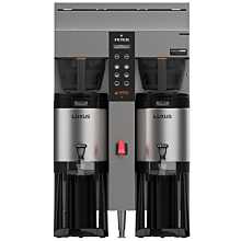 Fetco CBS-1242-PLUS 20" Extractor Plus Twin Station Coffee Brewer with Twin 1.0 Gallon Capacity