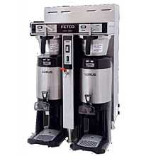 Fetco CBS-52H-15 21" Handle Operated Coffee Brewer with Twin 1.5 Gallon Capacity