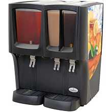 Cecilware C-3D-16 22" G-Cool™ Pre-Mix Cold Beverage Dispenser w/ (1) 5 gal & (2) 2.4 gal Bowls, 120v