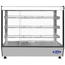 Atosa CHDS-53 27" Stainless Steel Heated Countertop Display Cases - 5.3 Cu. Ft.