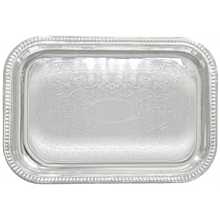 Winco CMT-2014 Rectangular Chrome-Plated Serving Tray
