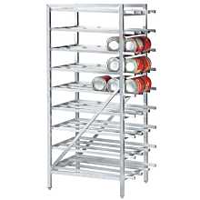 Global CNR-8 27" Square Tubing Knock-down Can Rack