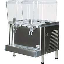 Crathco CS-2D-16 20.4" Pre-Mix Cold Beverage Dispenser w/ (2) 4.75 gal Bowls, 120v