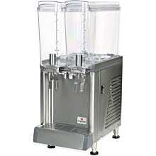 Crathco CS-2E-16 10.5" Pre-Mix Cold Beverage Dispenser w/ (2) 2.4 gal Bowls, 120v