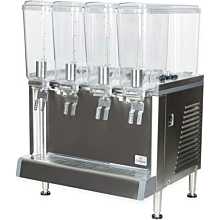Crathco CS-4E-16 20.4" Pre-Mix Cold Beverage Dispenser w/ (4) 2.4 gal Bowls, 120v