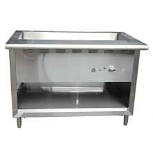 L&J CWS-48 48" 3 Well Gas Steam Table