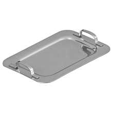 Winco DDSH-101S Mini Stainless Steel Serving Platter with Handle