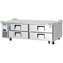 Everest ECB72D4 72" Four Drawer, Chef Base Refrigerator