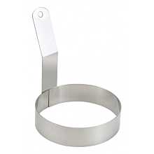 Winco EGR-4 4" Stainless Steel Round Egg Ring