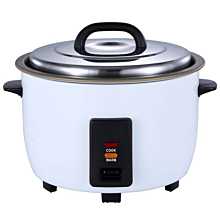 Prepline ERC60X 17" Electric Rice Cooker and Warmer 60 Cups Cooked / 30 Cups Uncooked Rice - 120V/1650W