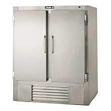 Leader ESFR54 54" Two Solid Door Reach-In Freezer, Stainless Steel