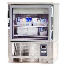 Migali Scientific EVOx-U1RG-ADA-BB 24" Glass Door Under-Counter Refrigerator