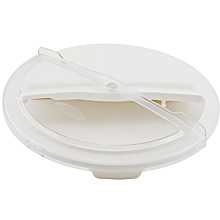 Winco FCW-10RC Rotating Lid for White Polypropylene Container 10 Gal