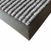 Winco FMC-35C Carpet Floor Mat, Charcoal 3" x 5"