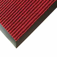 Winco FMC-35U Carpet Floor Mat, Burgundy 3" x 5"