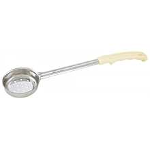 Winco FPP-3 3 oz. One-Piece Perforated Portion Spoon / Spoodle