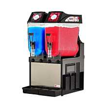 Grindmaster Commercial Coffee Equipment FROSTY-2 Double 3.2 Gallon Granita / Slushy / Frozen Beverage Machine - 115V