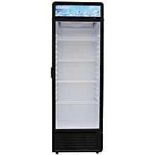 Coldline G12E-B 24" one Glass Door Merchandiser Refrigerator with LED lighting - 12 Cu. Ft.