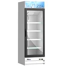 Coldline G15-W 26" White Glass Door Merchandiser Refrigerator with LED lighting