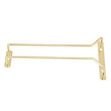 Winco GH-10 10" Brass Plated Wire Glass Hanger