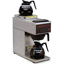 Grindmaster CPO-2P-15A Portable Pourover Coffee Brewer w/ (1) Lower & (1) Upper Warmer, 120v