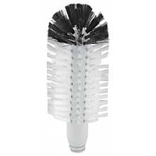 Winco GWB-3-BR Replacement White/Black Glass Washer Brush for GWB-3