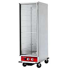 Prepline MPI1836 Full Size Insulated Heated Warming Holding Cabinet with Clear Door - 120V