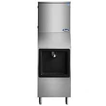 Atosa HD350-AP-161 23" Half Size Air Cooled Self-Contained Hotel Ice Machine & Dispenser with 350 lbs per Day - 115V
