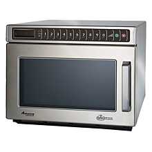 Amana HDC212 17" Heavy Volume 2100 Watts Commercial Compact Microwave, 208-240v